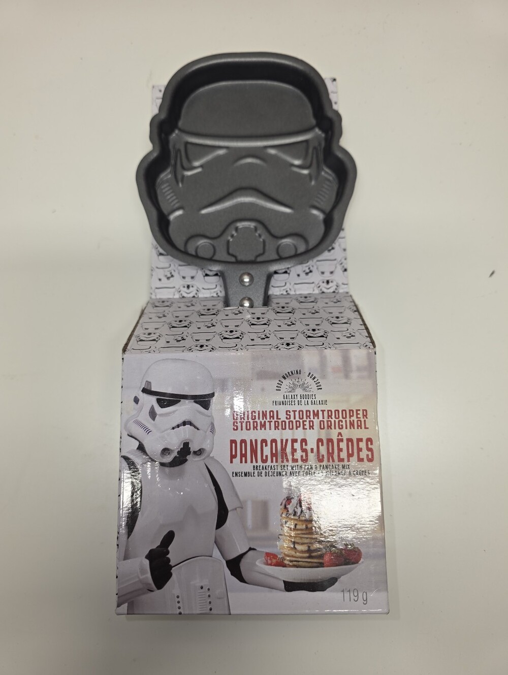 Star Wars Mandalorian Stormtrooper Pancake Mold - Gray Nonstick Breakfast Pan
